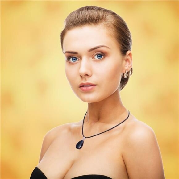 20 Pieces Stone Pendants Water Drop Shape Beads Crystal Quartz Stone Charm - Picture 7 of 8